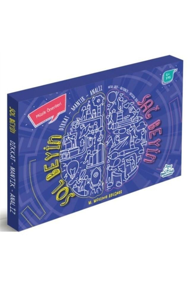 Sağ Beyin Sol Beyin Egzersizleri Seti (3 Kitap Takım) - M. Müslime Arslaner 9786257771030