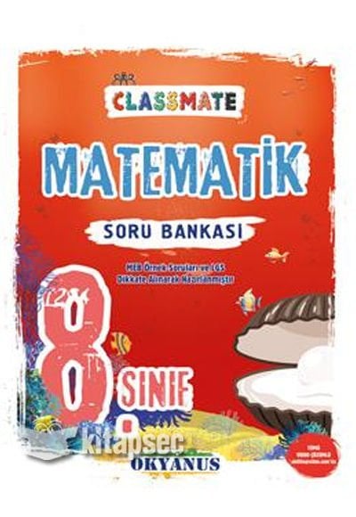 Okyanus 8 Sınıf Classmate Matematik Soru Bankası