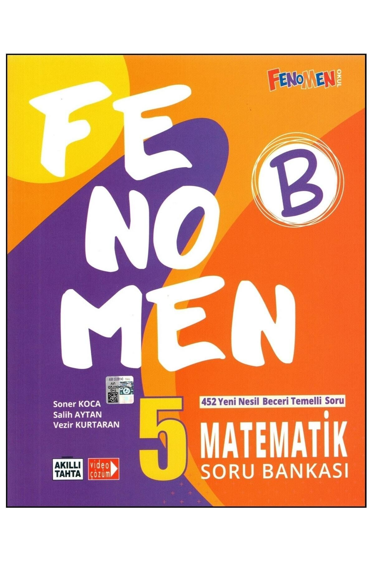 Fenomen 5. Sınıf Matematik Soru Bankası (B)