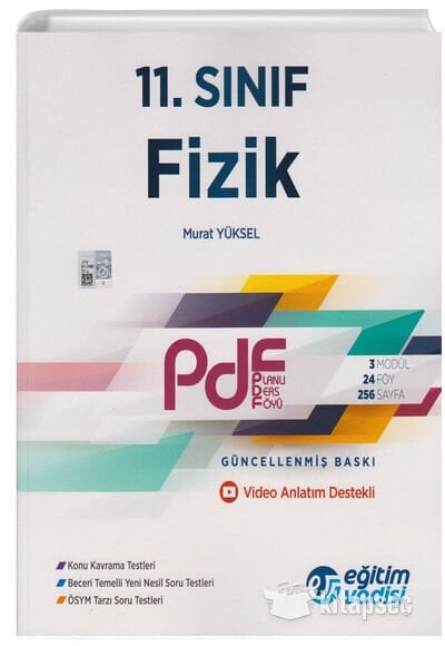 Eğitim Vadisi 11 Sınıf Fizik Planlı Ders Föyü PDF 2023