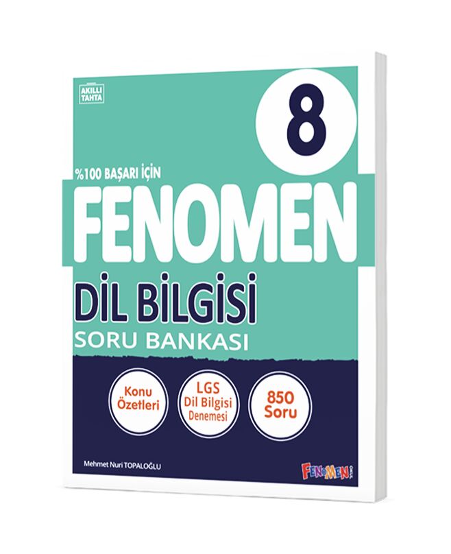 8. Sınıf LGS Dil Bilgisi Fenomen Soru Bankası / Kolektif / Fenomen Kitap / 9786257174510