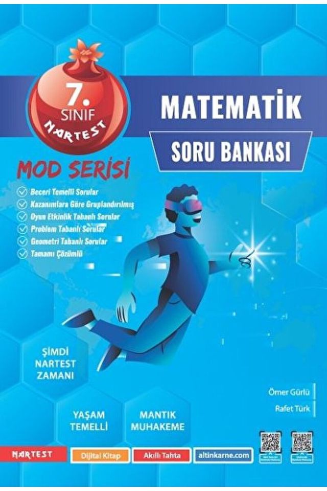 7. Sınıf Mod Matematik Soru Bankası / Ömer Gürlü / Nartest Yayınevi / 9786257865432