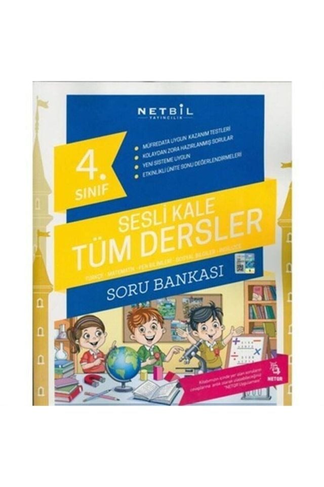 4. Sınıf Sesli Kale Tüm Dersler Soru Bankası