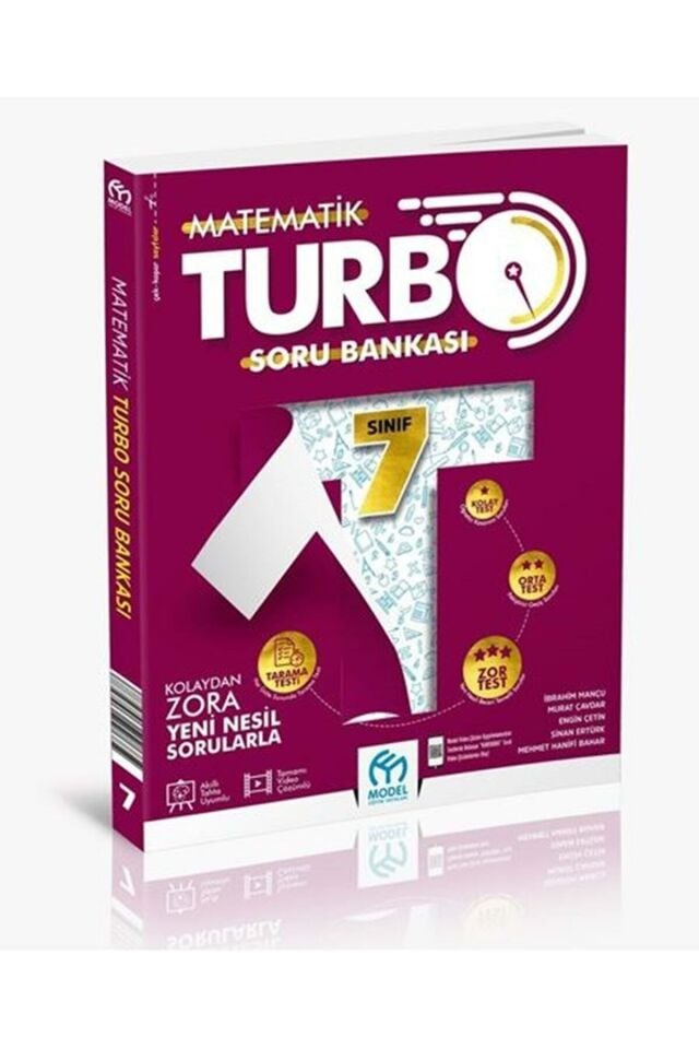 Model 7.sınıf Matematik Soru Bankası Turbo 2023