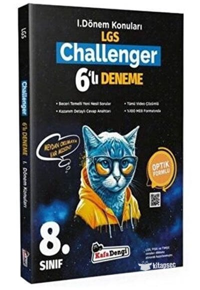 KAFA DENGİ 8 SINIF CHALLENGER İLK DÖNEM KONULARI 6 LI DENEME