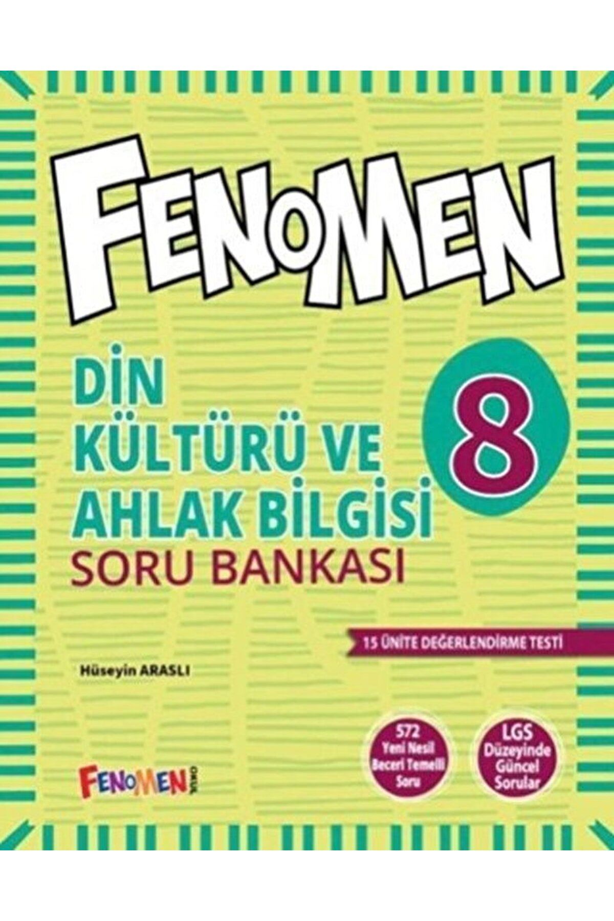 8. Sınıf Fenomen Din Kültürü ve Ahlak Bilgisi Soru Bankası / Fenomen Kitap / 9786258450460