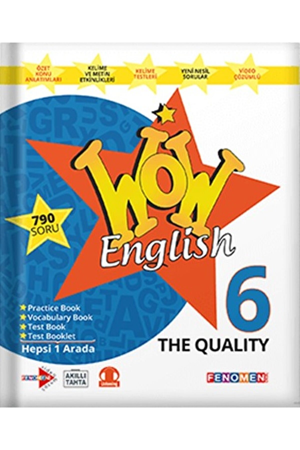 6. Sınıf Wow English The Quality Fenomen Okul / Kolektif / Fenomen Kitap / 9786257174039