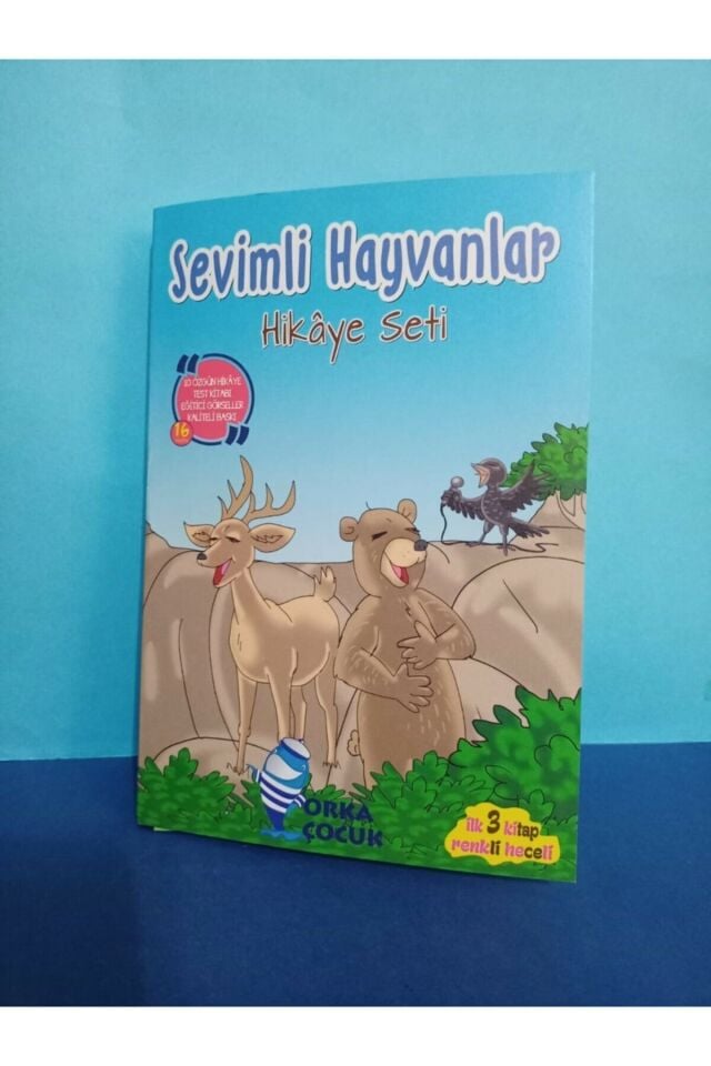 Sevimli Hayvanlar Hikaye Seti ( 10 Özgün Hikaye Kitabı)