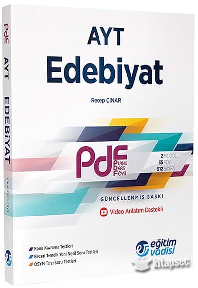 Eğitim Vadisi 11 Sınıf Türk Dili ve Edebiyatı Planlı Ders Föyü PDF 2023