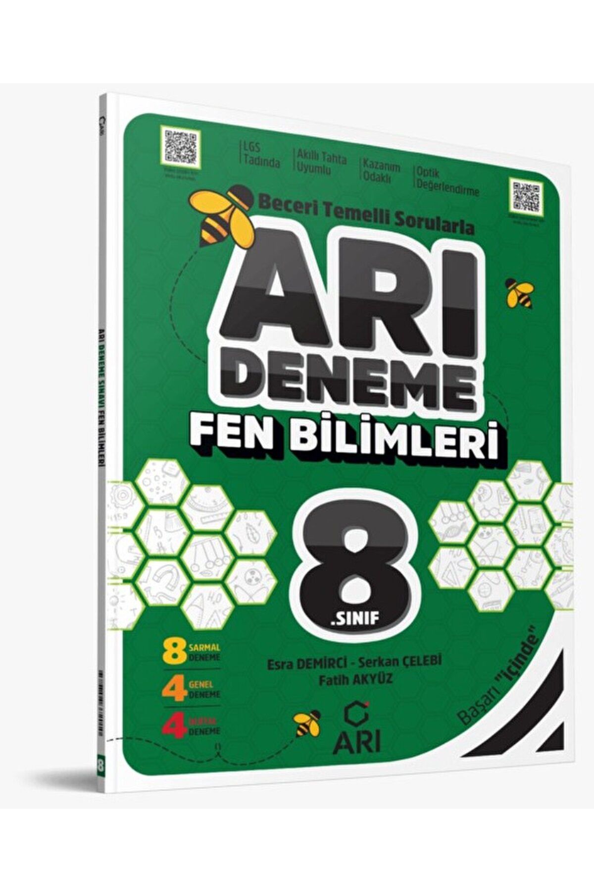 8. Sınıf Fen Bilimleri Arı Deneme Arı Yayınları / Kolektif / Arı Yayıncılık / 9789758372010