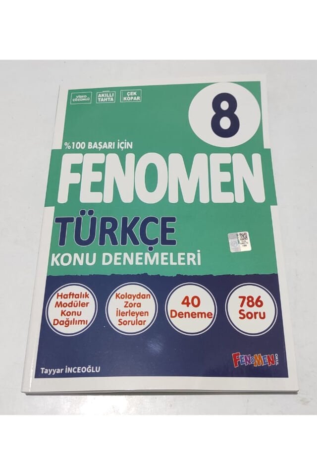 8 TÜRKÇE KONU DENEMELERİ (40 DENEME)