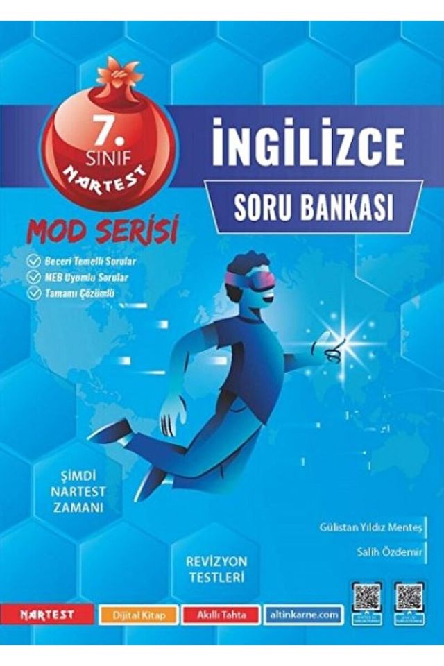 7. Sınıf Mod İngilizce Soru Bankası / Gülistan Yıldız Menteş / Nartest Yayınevi / 9786257865449