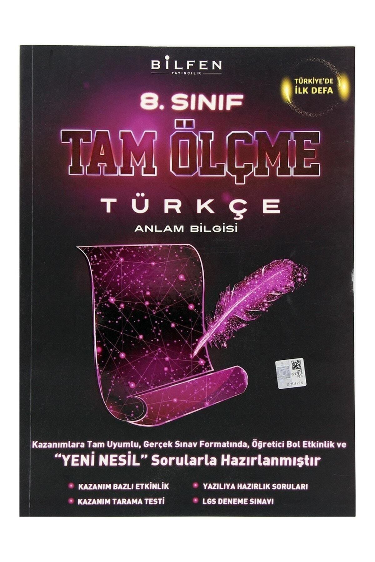 Bilfen Yayınları Bilfen 8.sınıf Lgs Tam Ölçme Yeni Türkçe