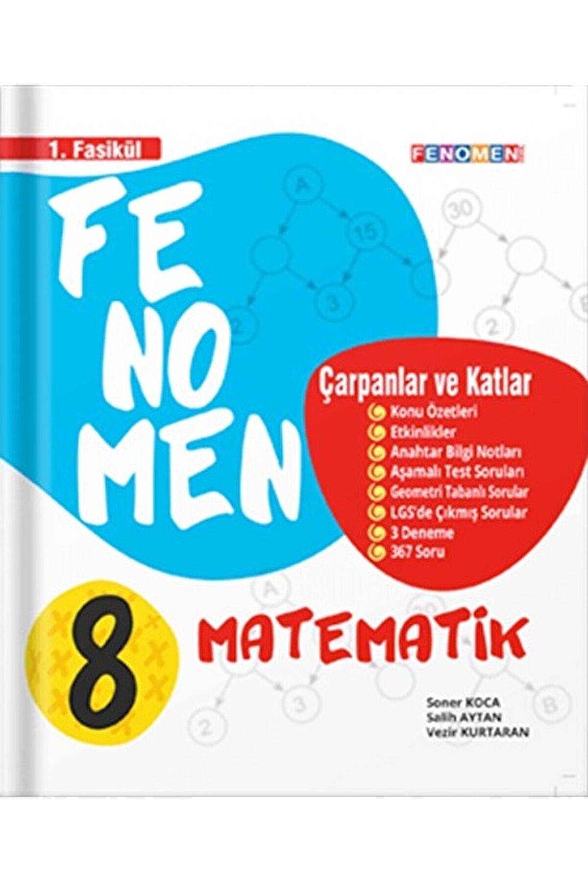 8. Sınıf Matematik Fenomen Çapanlar ve Katlar 1. Fasikül / Fenomen Kitap / 9786257174633