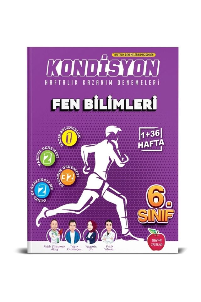 6. Sınıf Kondisyon Fen Bilimleri Denemeleri 37 Hafta Yeni