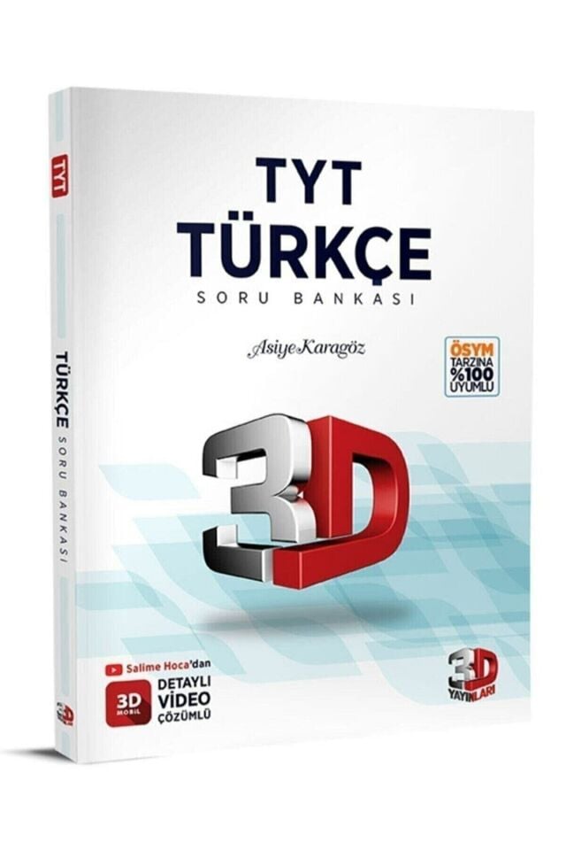 Çözüm Tyt Türkçe 3d Soru Bankası