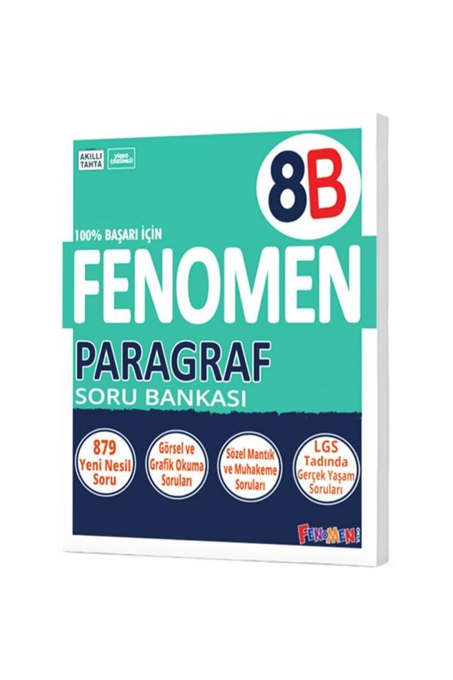 Fenomen 8 Paragraf B Soru Bankası