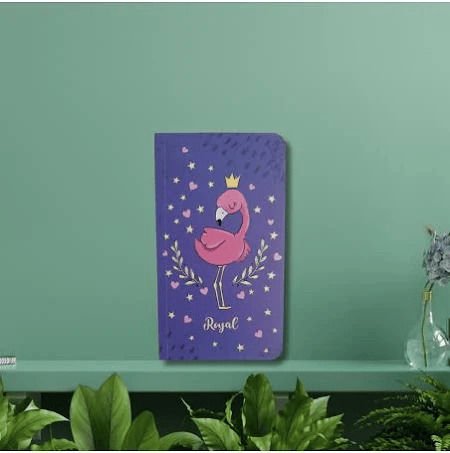 Lilamor Flamingo Defter 9*16 48 Syf.