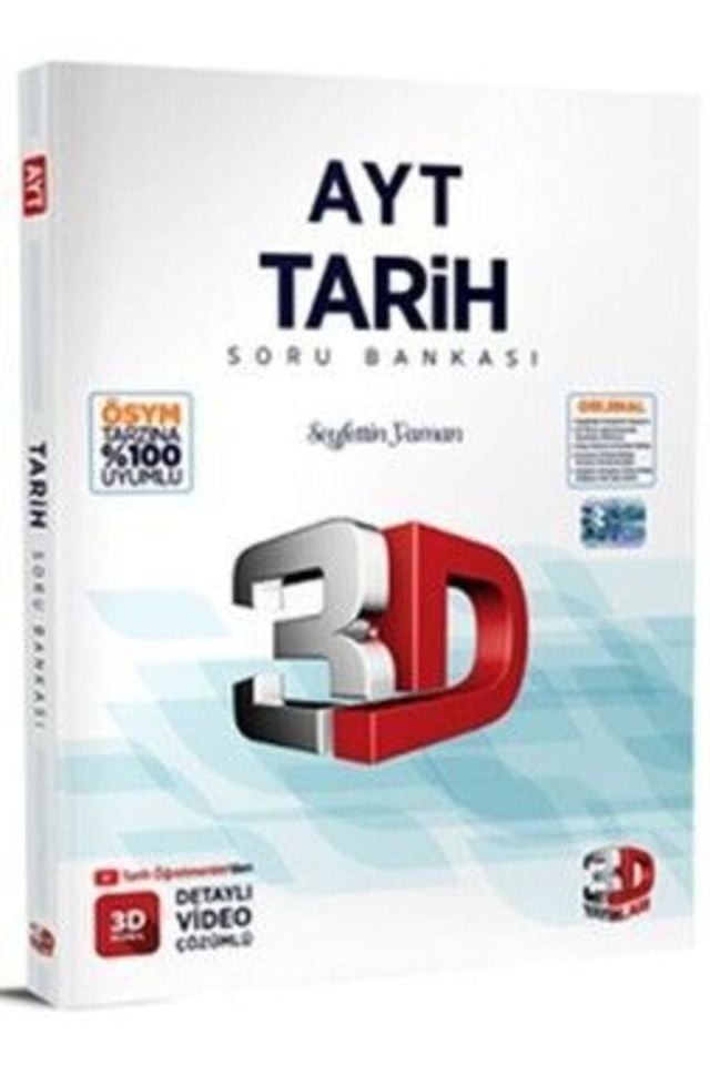 3d Ayt Tarih Soru Bankası 2024