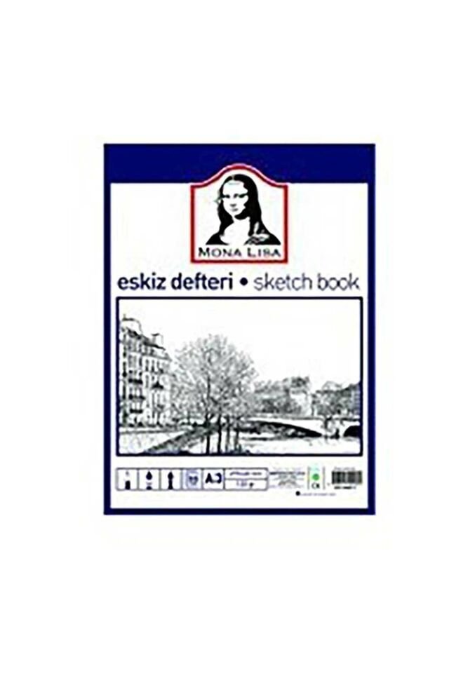 Mona Lisa Eskiz Defteri (Sketch Book) A3 120 gr. 50 Yp.