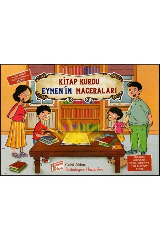 3. Ve 4. Sınıf Hikaye Kitabı Seti Kitap Kurdu Eymen'in Maceraları 10 Kitap