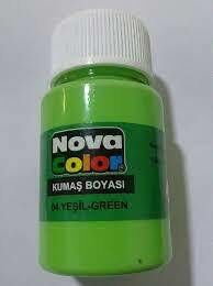 NOVA COLOR KUMAŞ BOYASI ŞİŞE KARIŞIK RENKLER