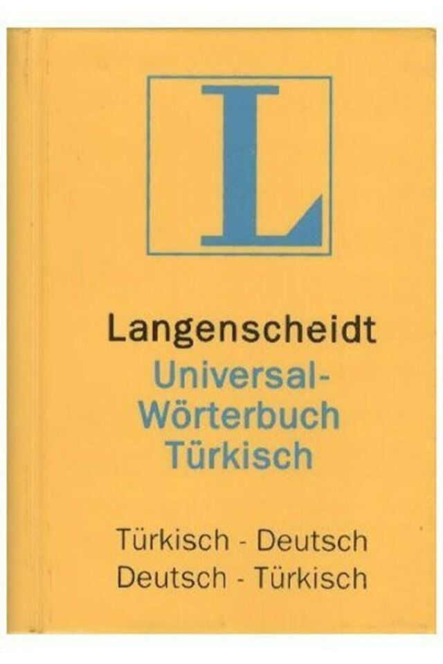 Langenscheidt Universal-worterbuch Türkisch Türkisch-deutsch / Deutsch-türkisch