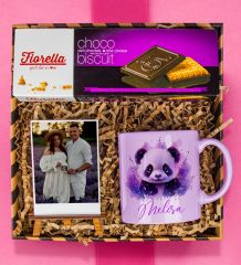 eJOYA Kişiye Özel Kupa & Fotoğraflık & Choco Biscuit Hediye Kutusu 111776