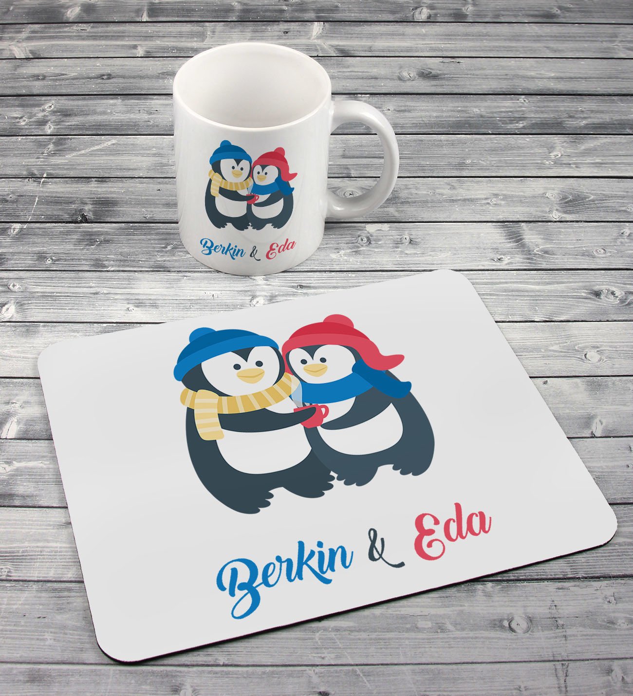 eJOYA Kişiye Özel Kupa ve Mouse Pad Hediye Seti 86488