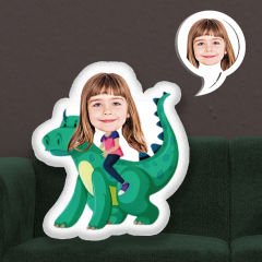eJOYA Kişiye Özel Fotoğraflı  Dino Yastık 115356