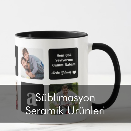 Düz Beyaz Kupa Bardak