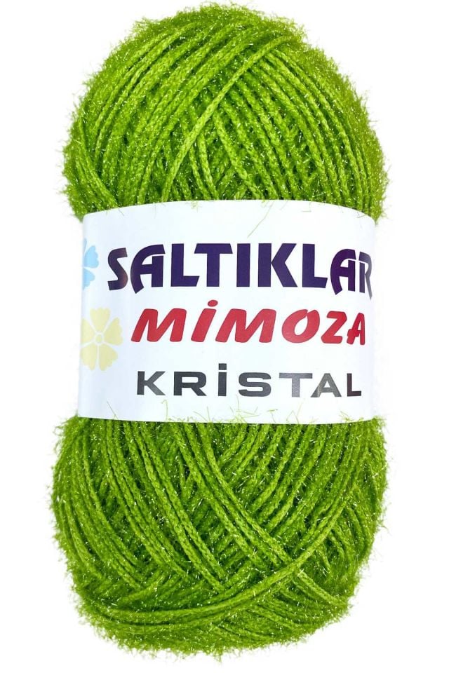 Mimoza Kristal Işıltılı Şal Patik Yelek İpi 47