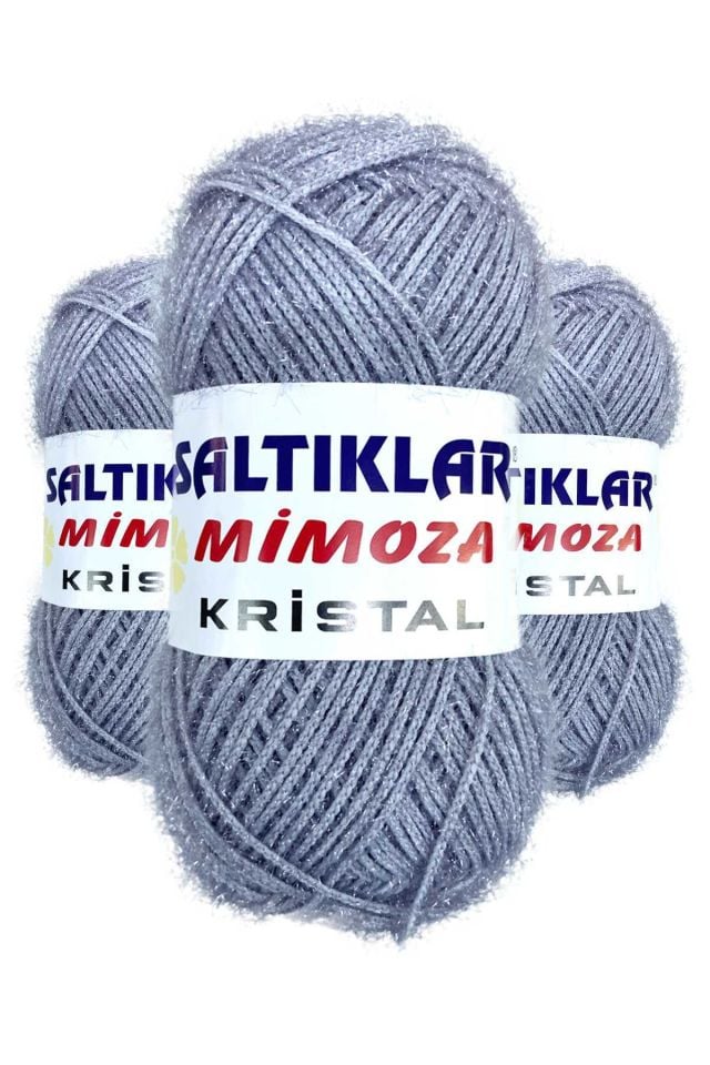 3 Adet Mimoza Kristal Işıltılı Şal Patik Yelek İpi 06