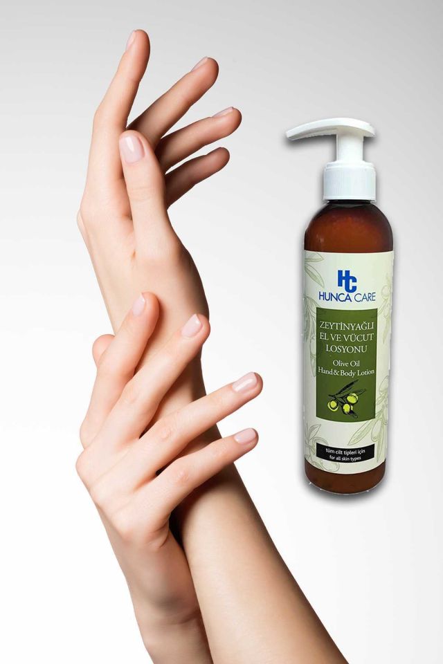 4 Adet Zeytinyağlı Nemlendirici El ve Vücut Losyonu 350 ml