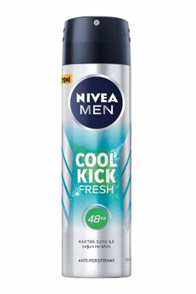 2 Adet Men Cool Kick Fresh Erkek Deodorant Sprey 150 ml