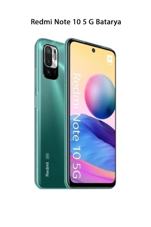 Redmi Note 10 5 G Telefonlarla Uyumlu Batarya 5000 mAh