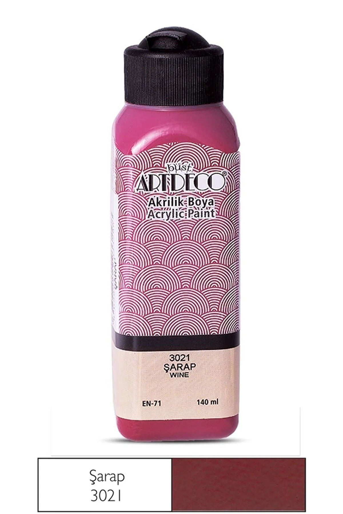 Artdeco Akrilik Boya 140 Ml. 3021 Şarap