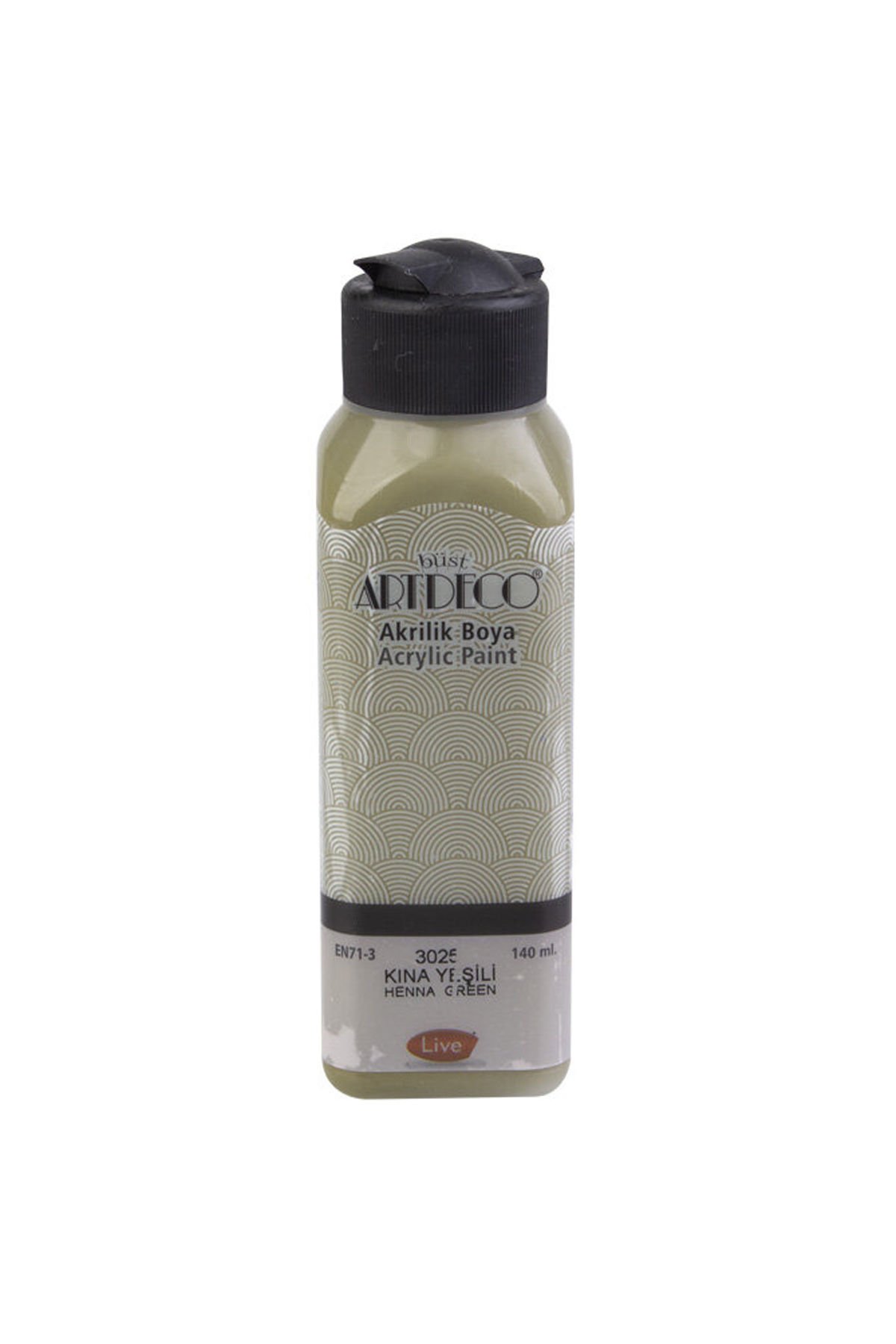 Artdeco Akrilik Boya 140ml Kına Yeşili