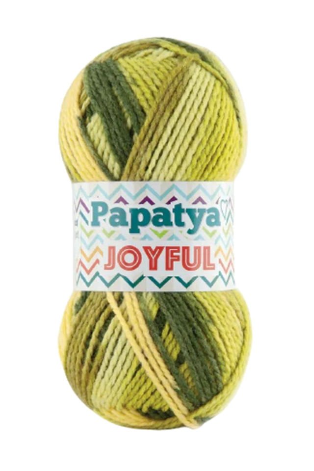 5 Adet Joyful Ekose Battaniye Ceket Panço İpi Yünü Renk no:05