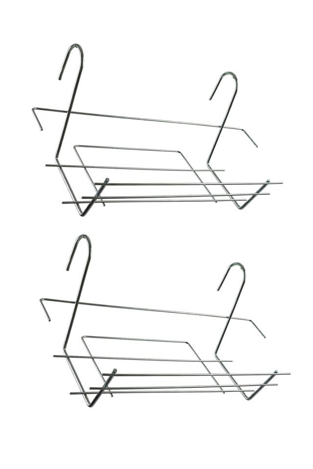 2 Adet Balkon Saksı Askısı Ferforje 50CM