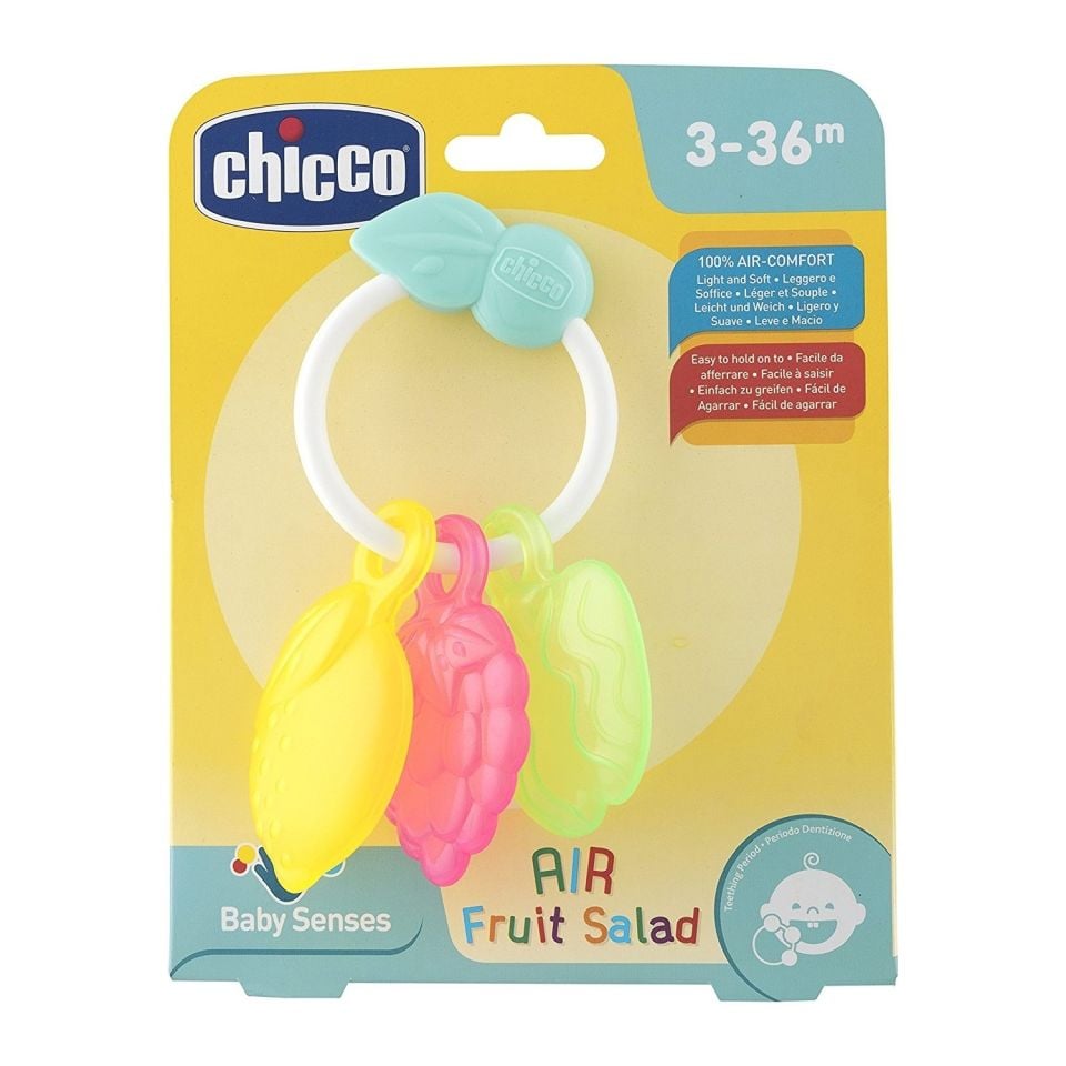 Chicco Air Hava Dolu Meyve Salatası Diş Kaşıyıcı