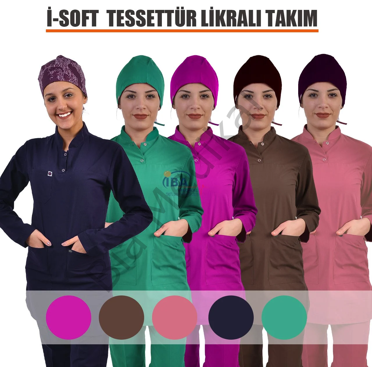 i-Soft Tesettür Likralı Takım