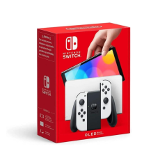 Nintendo Switch OLED Siyah Beyaz Oyun Konsolu 64 GB