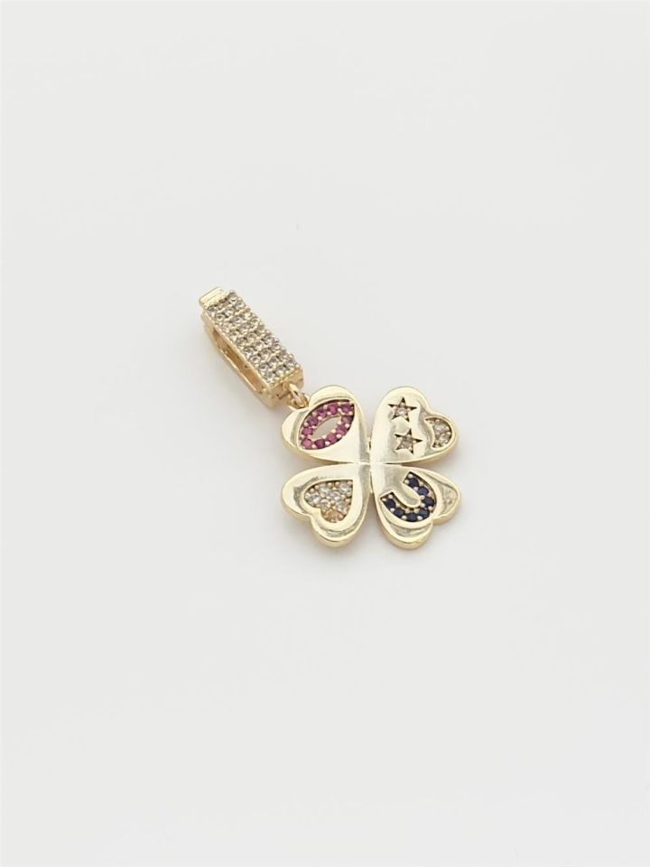 Ajda Charm Yonca Kalp Yıldız Figürlü