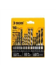SGS MATKAP UCU SETİ 16 LI