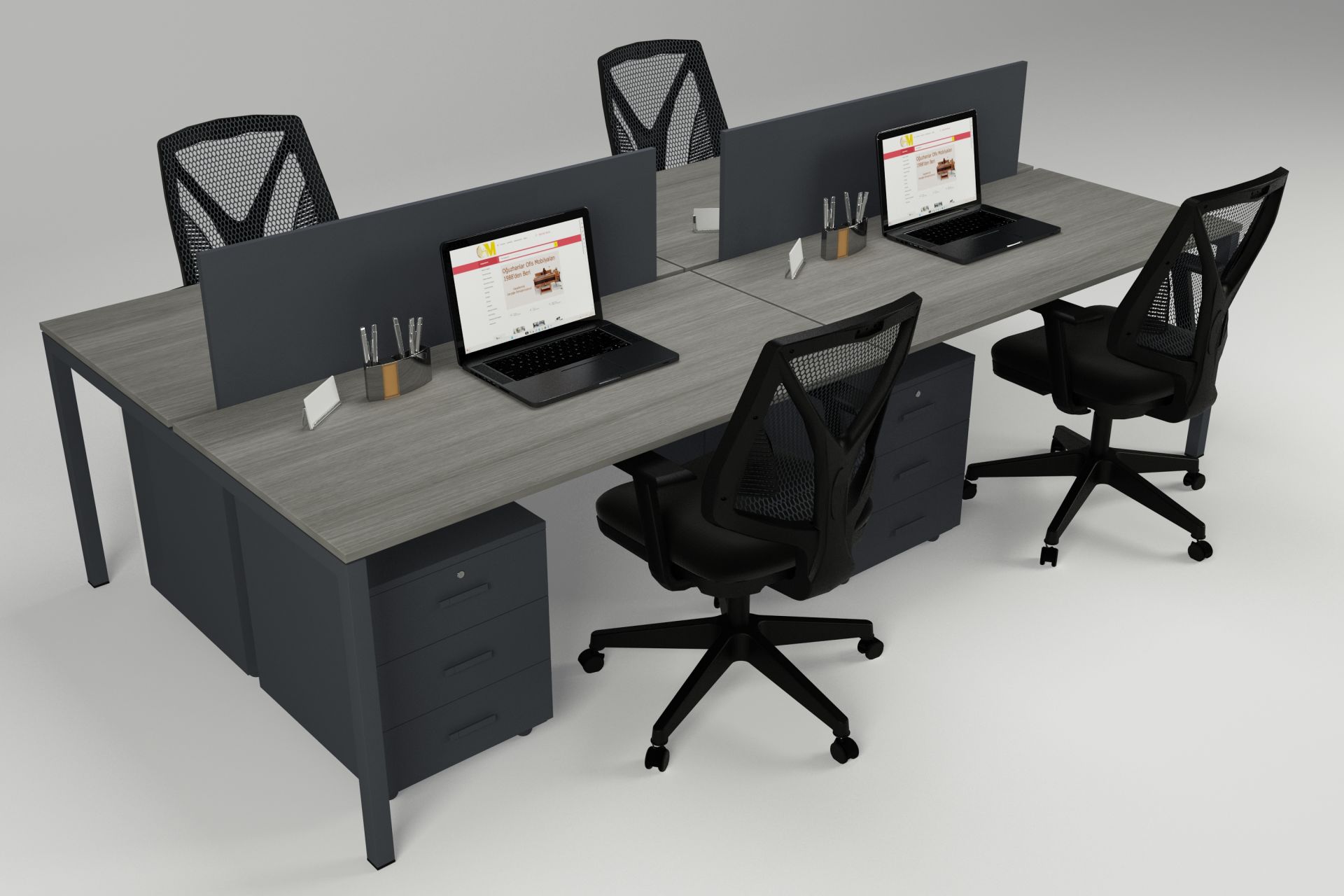 LİNK DÖRTLÜ WORKSTATION