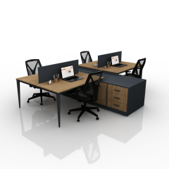 PİCASSO DÖRTLÜ WORKSTATION