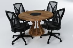 ZARA TOPLANTI MASASI BAROK - 160Q