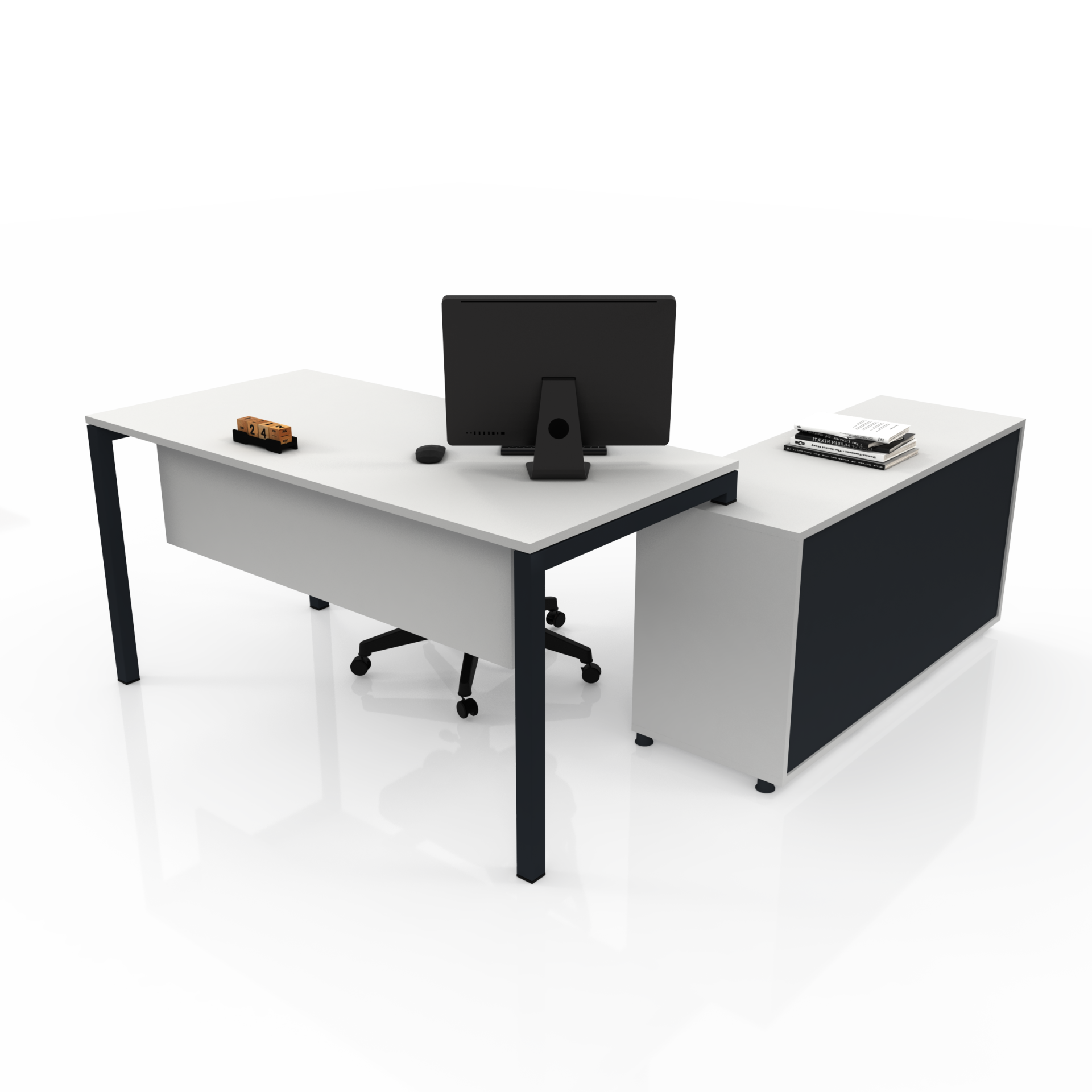 RİNG ETAJERLİ ÇALIŞMA MASASI