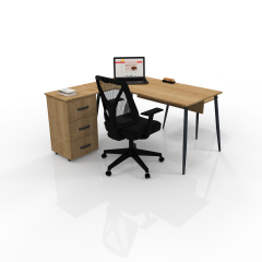 KONİK L ÇALIŞMA MASASI